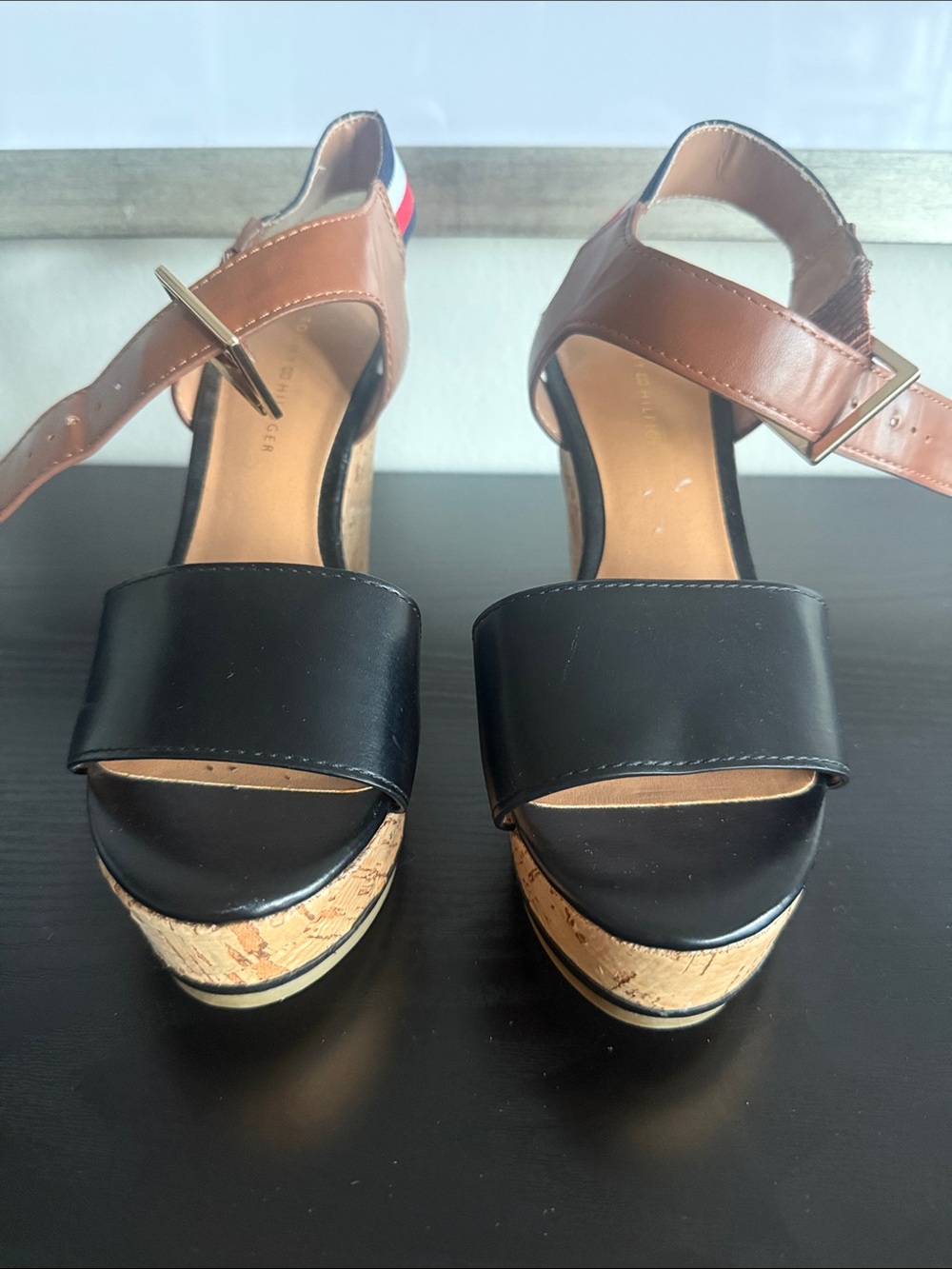 Tommy Hilfiger Women’s Cork Platform Sandals